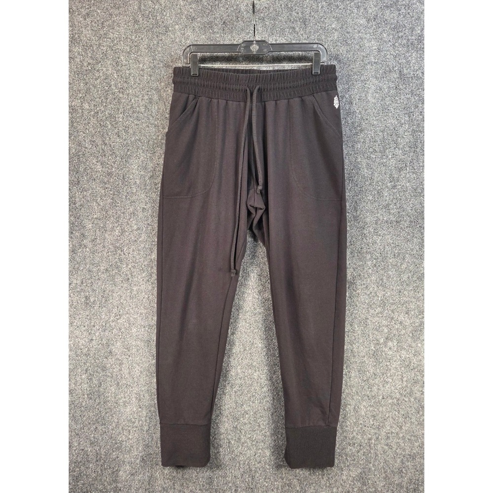 Free People Movement Sunny Skinny Jogger Sweatpants Women's Large Black Comfort